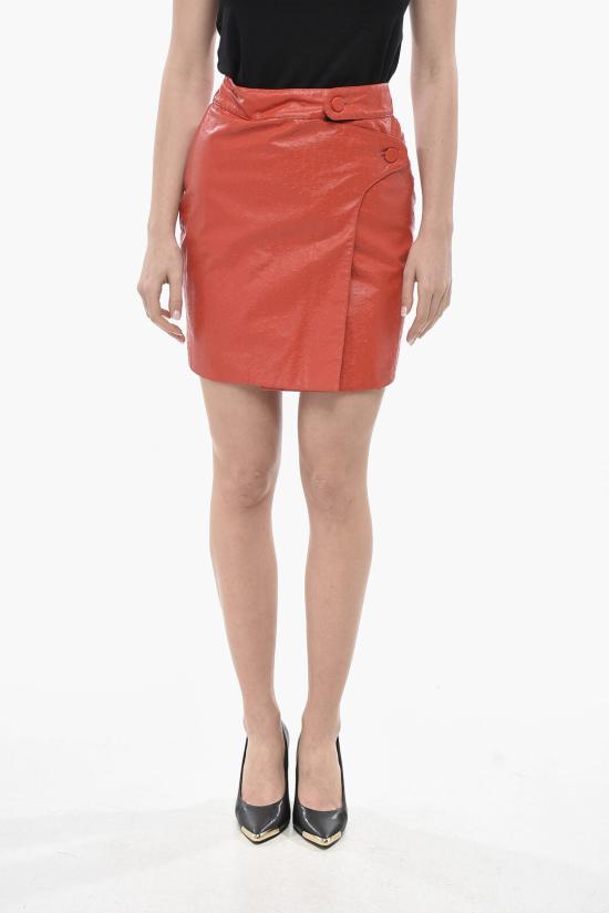  디스퀘어드2 숏 스커트 S75MA0891 S78385 001S Red