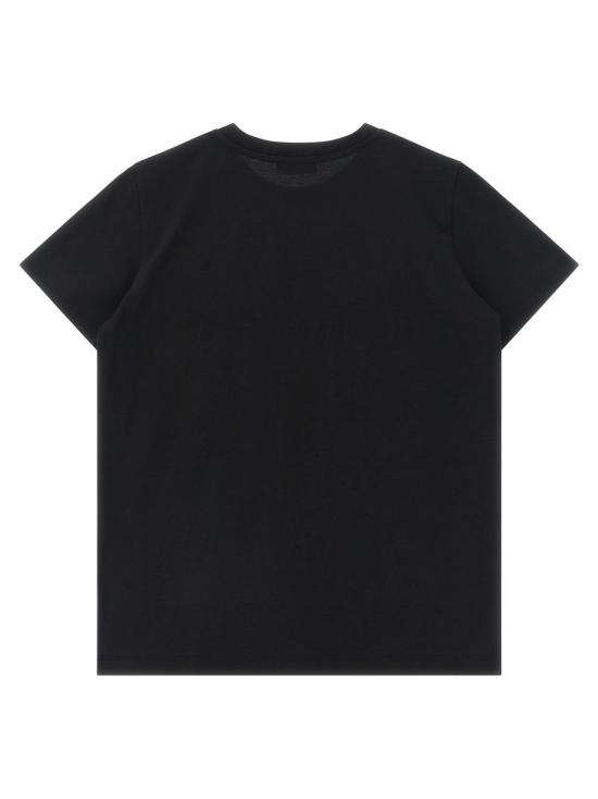  [키즈] 몽클레어 티셔츠 키즈 몽클레르 로고 티셔츠 블랙 - MONCLER