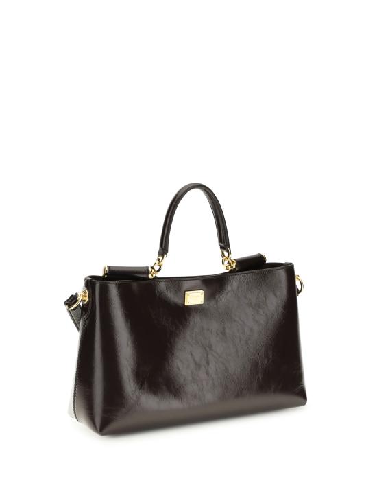 26SS 돌체앤가바나 Medium Vittoria calfskin 핸드백 BB7896AZ000 8H042 BROWN - DOLCE & GABBANA