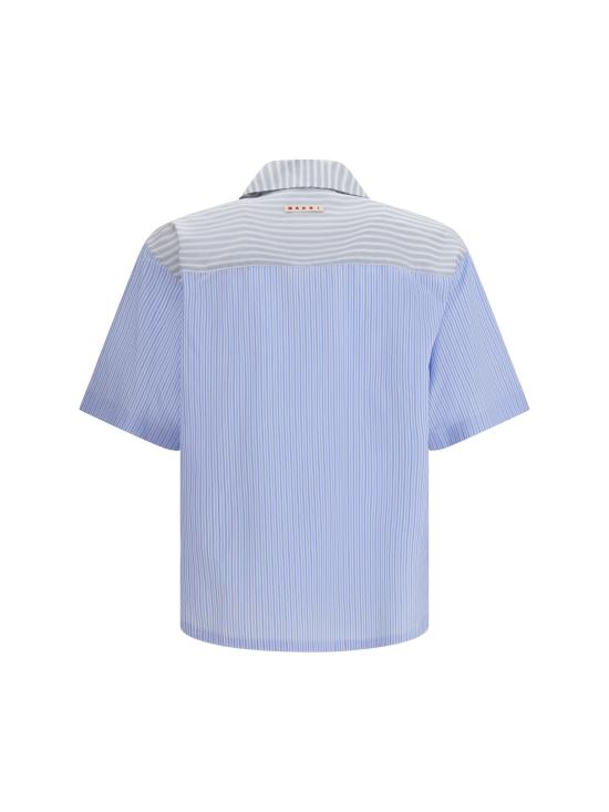 26SS 마르니 긴팔 셔츠 CUMU0213Q8UTC254 STB37 BLUE - MARNI