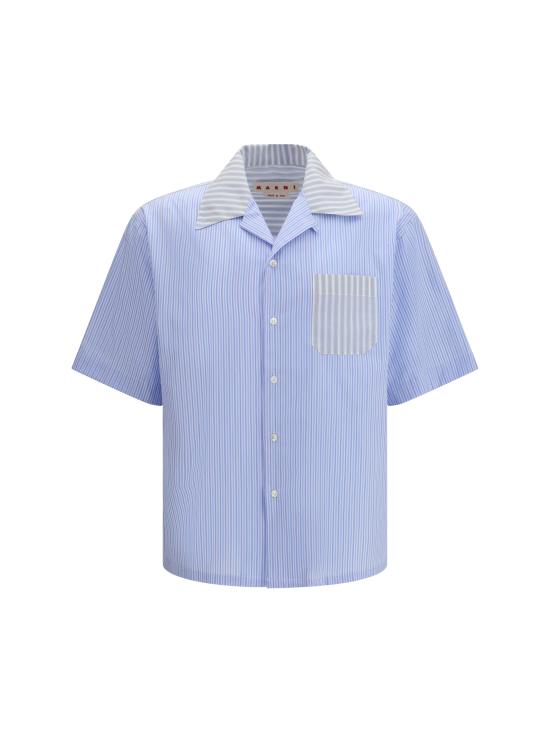 26SS 마르니 긴팔 셔츠 CUMU0213Q8UTC254 STB37 BLUE