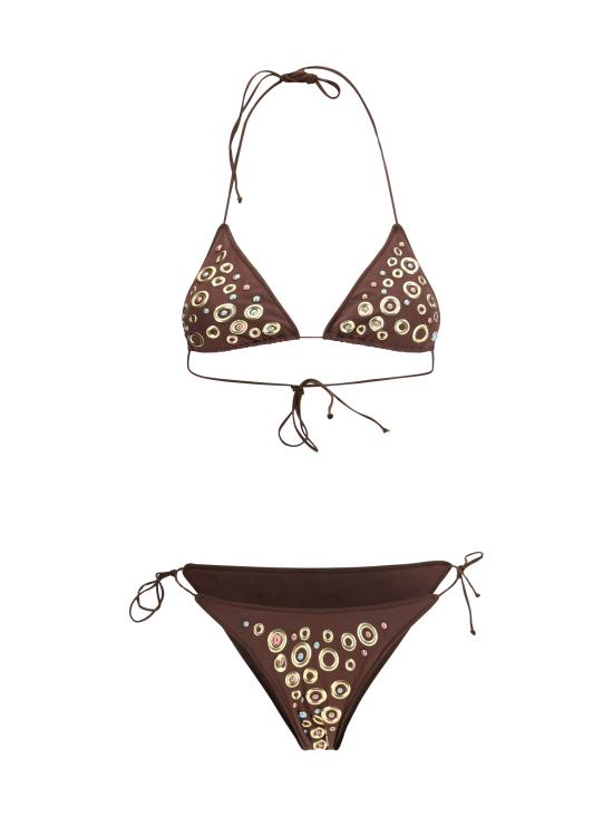 26SS 오세리 비키니 수영복 SKS261 BROWN