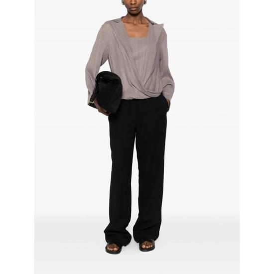  조르지오 아르마니 블라우스 점프수트 뉴트럴 컬러 - GIORGIO ARMANI