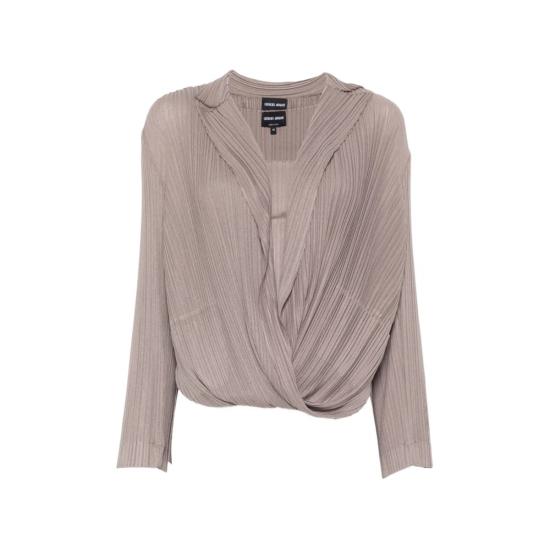  조르지오 아르마니 블라우스 점프수트 뉴트럴 컬러