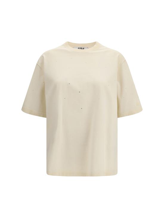 26SS 골든구스 반팔 티셔츠 GUP01873P002421 11616 CREAM