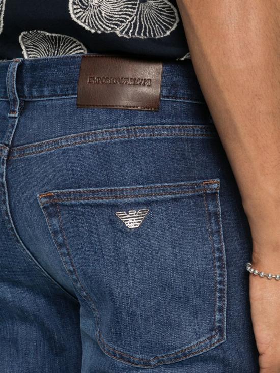 26SS 엠포리오 아르마니 데님 팬츠 EM000763 AF22800MB002 Blue - EMPORIO ARMANI
