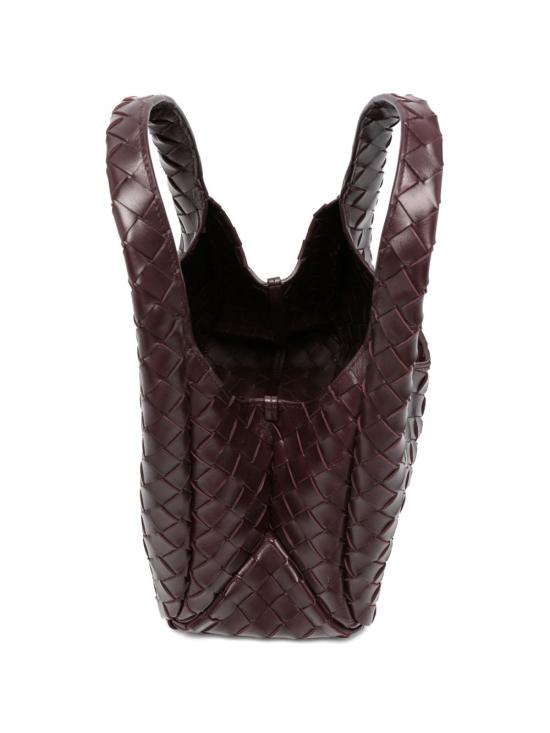 26SS 보테가베네타 스몰 캄파나 토트백 854248 V4SC02264 Bordeaux - BOTTEGA VENETA