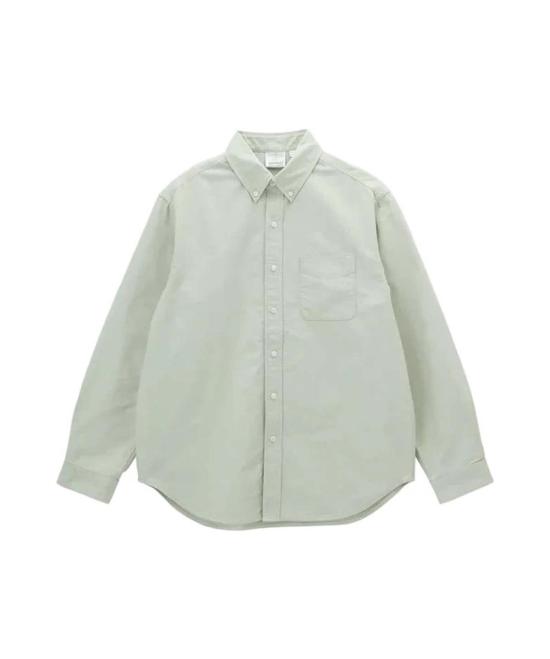  그라미치 긴팔 셔츠 클래식 옥스포드 셔츠 라임 그린