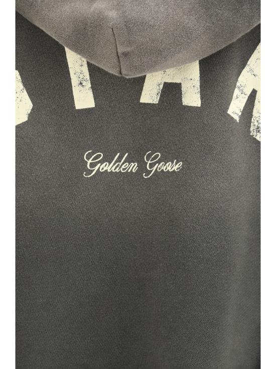 26SS 골든구스 후드 티셔츠 GWP02699P002513 60666 GREY - GOLDEN GOOSE