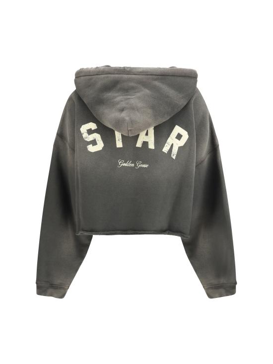 26SS 골든구스 후드 티셔츠 GWP02699P002513 60666 GREY - GOLDEN GOOSE