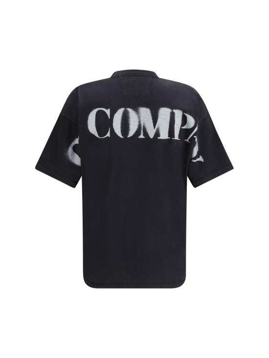 26SS 씨피 컴퍼니 반팔 티셔츠 20CMTS213A006057O 999 BLACK - C.P. COMPANY