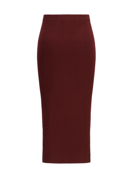 26SS 위켄드막스마라 후드 티셔츠 2615301011600 006 BORDEAUX - WEEKEND MAX MARA