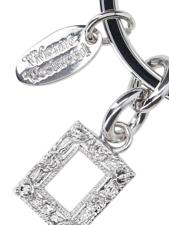  비비안웨스트우드 키링 비비안 웨스트우드 멀티 참  실버 - VIVIENNE WESTWOOD