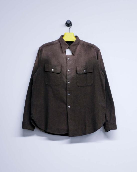  타이가 타카하시 긴팔 셔츠 타이거 타카하시 Lot.117 면 작업 셔츠 - TAIGA TAKAHASHI