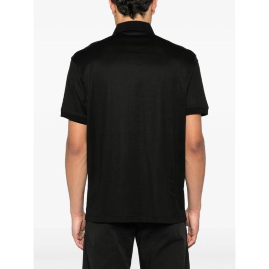  엠포리오 아르마니 폴로 티셔츠 스웨터 폴로 셔츠 블랙 - EMPORIO ARMANI