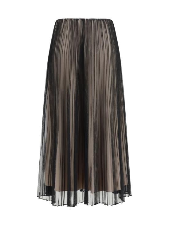 26SS 위켄드막스마라 롱 스커트 2615771021600 001 BLACK - WEEKEND MAX MARA