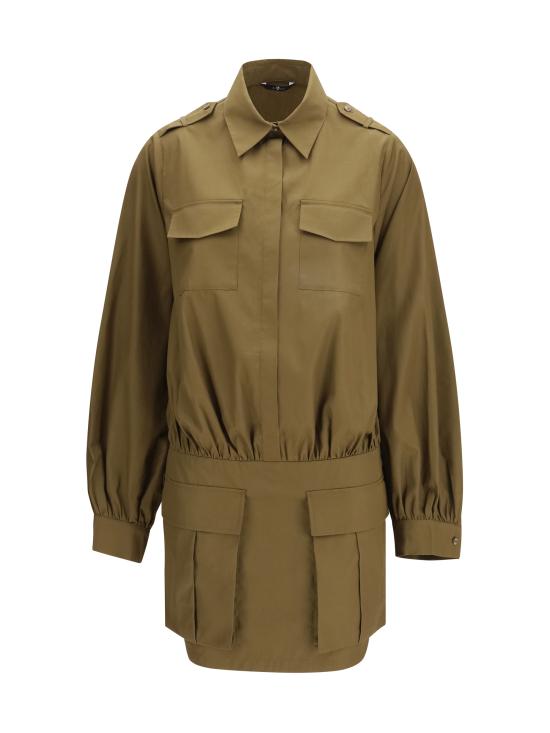 26SS 세븐포올맨카인드 미디 원피스 7N9T0G77 U73HJ BROWN