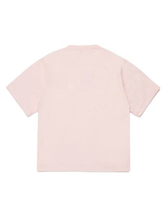  [키즈] 마르니 티셔츠 로고 티셔츠 (핑크) 키즈용 - MARNI