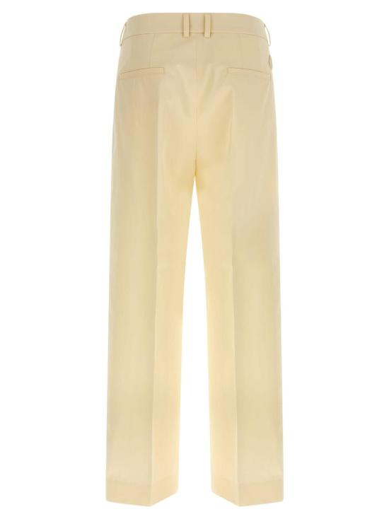  몽클레어 스트레이트 팬츠 테일러드 팬츠 베이지 - MONCLER