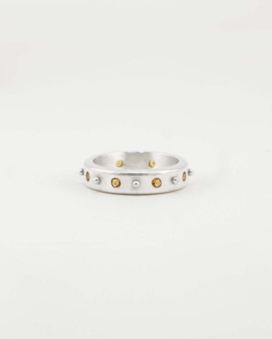  클래식 디자인스 반지 얇은 피오라