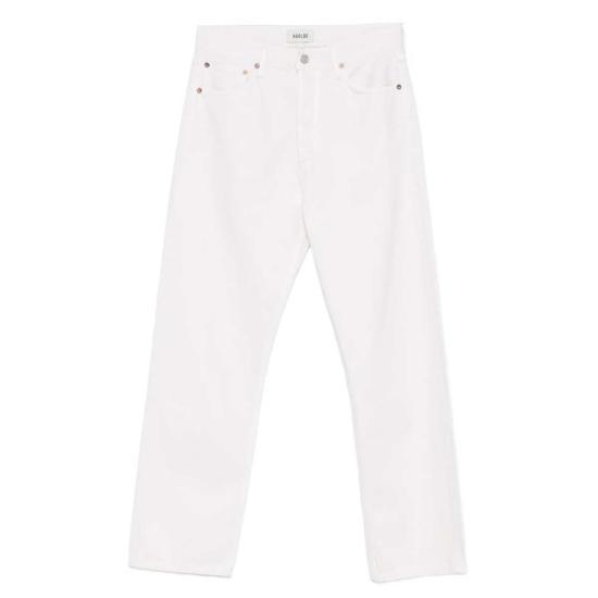  에이골디 데님 팬츠 아골드 진 화이트