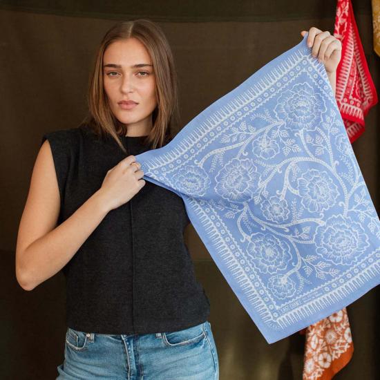  Not specified 머플러/스카프 명시되지 않은 면 소재 램블 반다나 - OTHER BRANDS