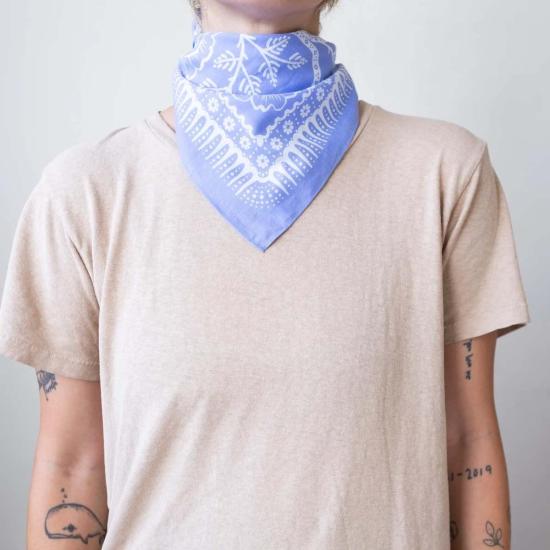  낫 스페시파이드 머플러/스카프 명시되지 않은 면 소재 램블 반다나 - NOT SPECIFIED