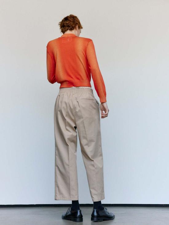  카미엘 포트젠스 가디건 Camiel Fortgens 레드 선페이드 실크 코튼 70년대 카디건 - CAMIEL FORTGENS