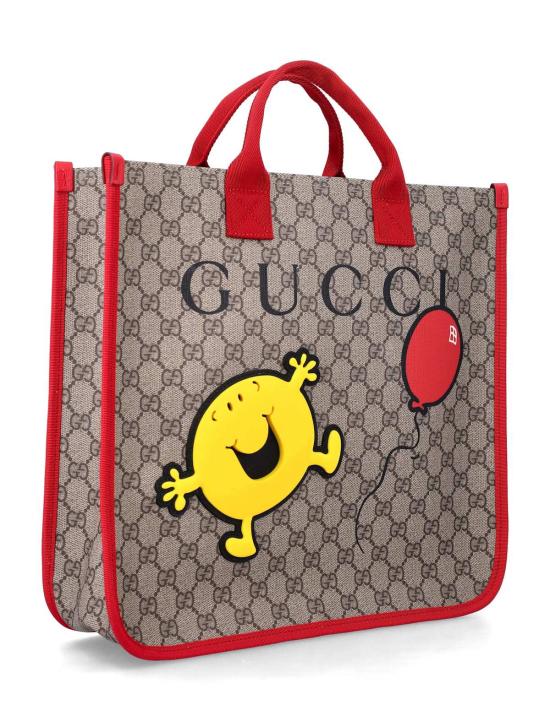  [키즈] 구찌 숄더백 키즈  GG 슈프림 걸즈 쇼핑백 베이지 - GUCCI