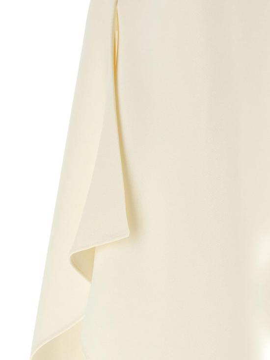  발렌시아가 블라우스 Balenciaga A Sciarpa 탑 화이트 - BALENCIAGA