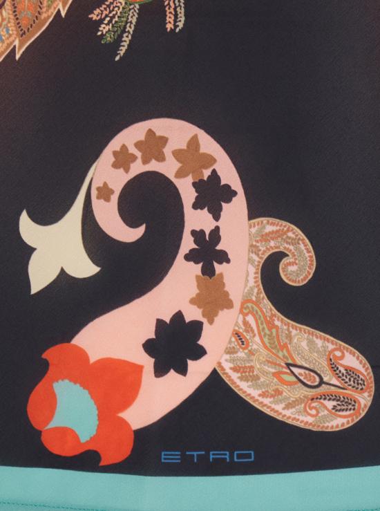  에트로 블라우스 프린트 탑 멀티컬러 - ETRO