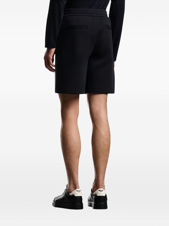  엠포리오 아르마니 숏팬츠 블루 코튼 쇼츠 - EMPORIO ARMANI