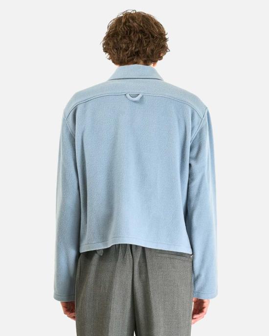  리에르 자켓 리어 플리스 셔츠 - RIER