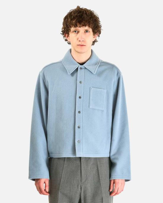  리에르 자켓 리어 플리스 셔츠