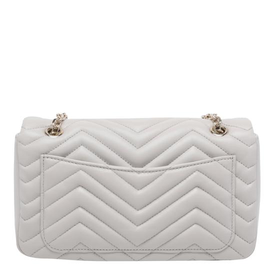 26SS 구찌 GG 마몽 미디움 숄더백 837267 AAE381712 Grey - GUCCI