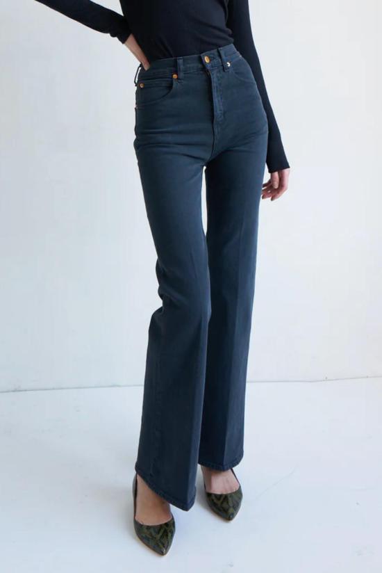  제이미 할러 데님 팬츠 워시드 그레이 크리즈 진 워시드 그레이