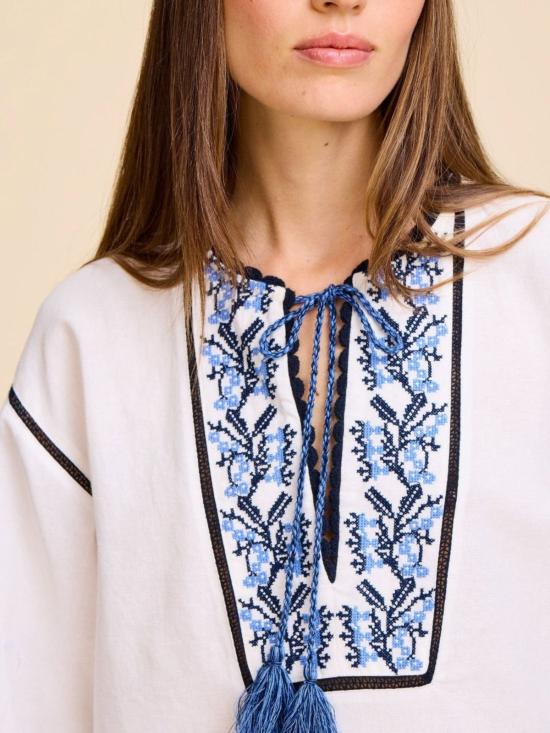  밀레 블라우스 안젤리카 탑 - MILLE