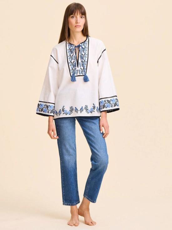  밀레 블라우스 안젤리카 탑 - MILLE