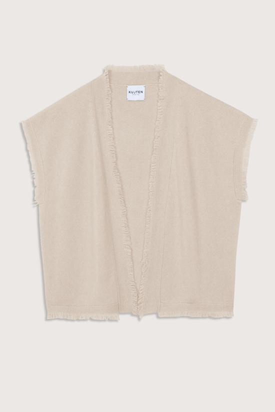  쿠즈텡 가디건 쿠이텐 네사 오가닉 캐시미어