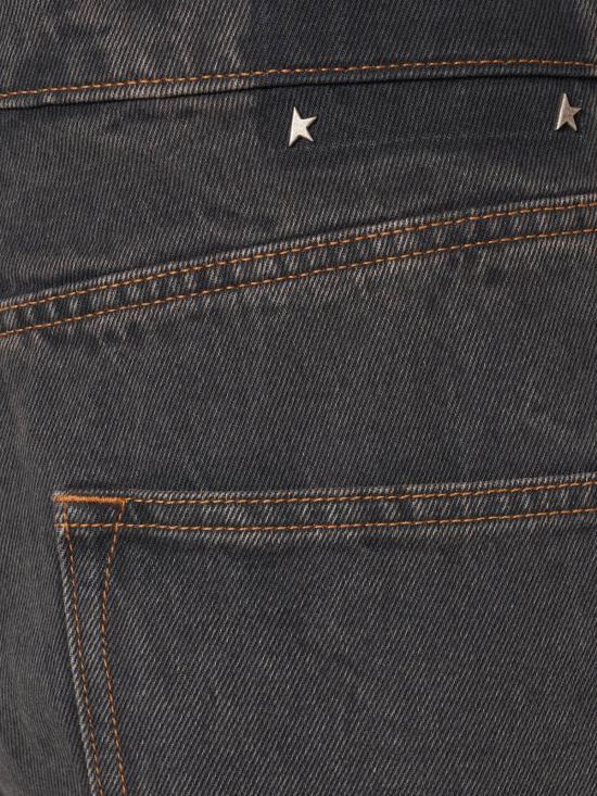  골든구스 데님 팬츠 골든 구스 Ms Pant Cory 루즈핏 스케이트 진 블랙 - GOLDEN GOOSE