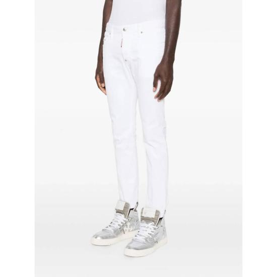  디스퀘어드2 데님 팬츠 Dsquared2 화이트 진 - DSQUARED2