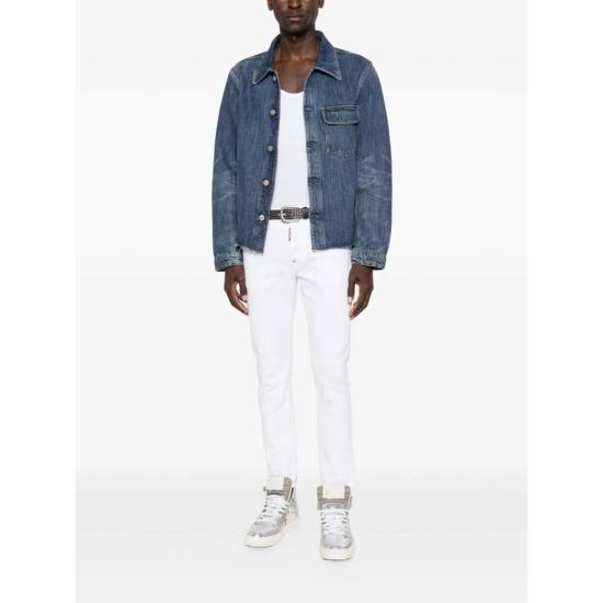  디스퀘어드2 데님 팬츠 Dsquared2 화이트 진 - DSQUARED2