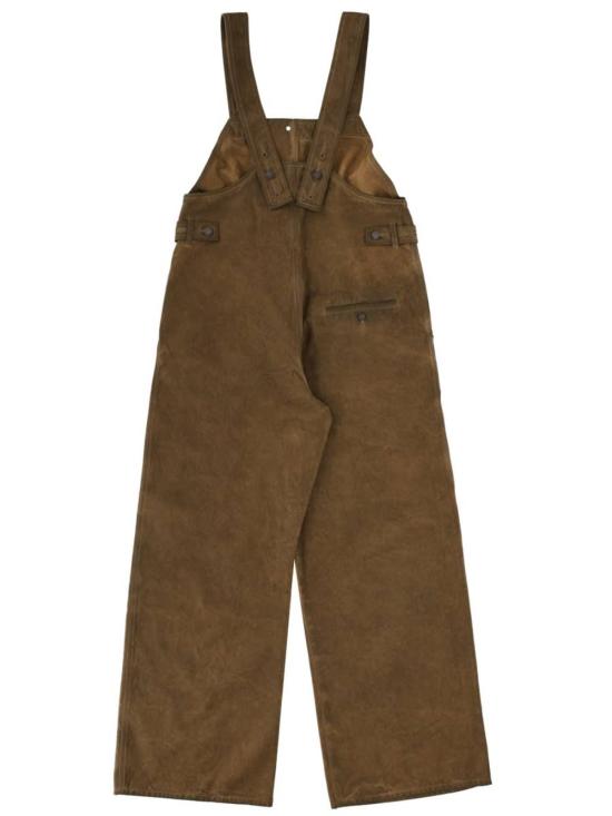  우마 왕 점프수트 멜빵바지 팬더  베이지 - UMA WANG