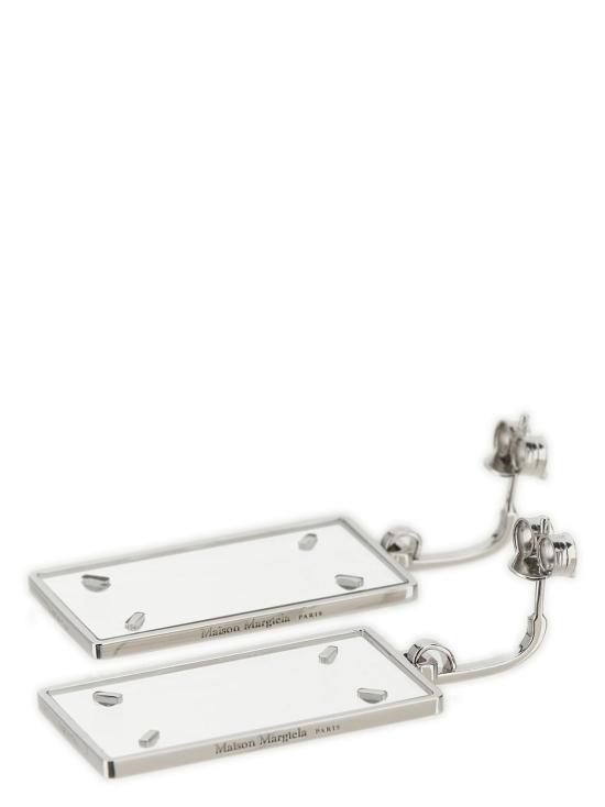  마르지엘라 이어링 메종  포 스티치  실버 - MAISON MARGIELA