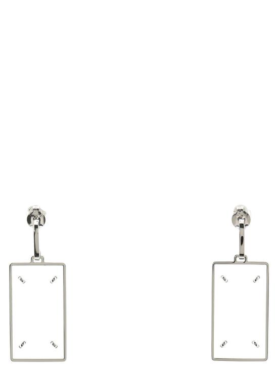  마르지엘라 이어링 메종  포 스티치  실버