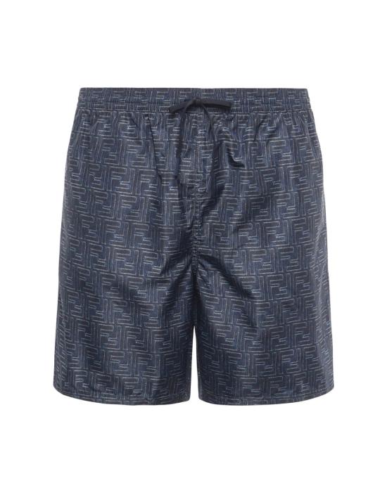  펜디 스윔팬츠 FF 자카드 데님 수영복