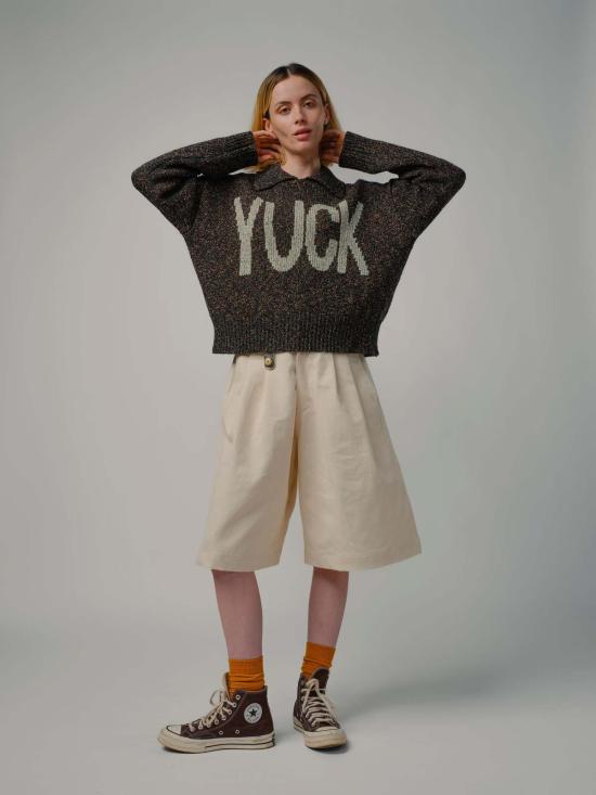  디겐 스웨터 데겐 웩 칼라  보이드 - DEGEN