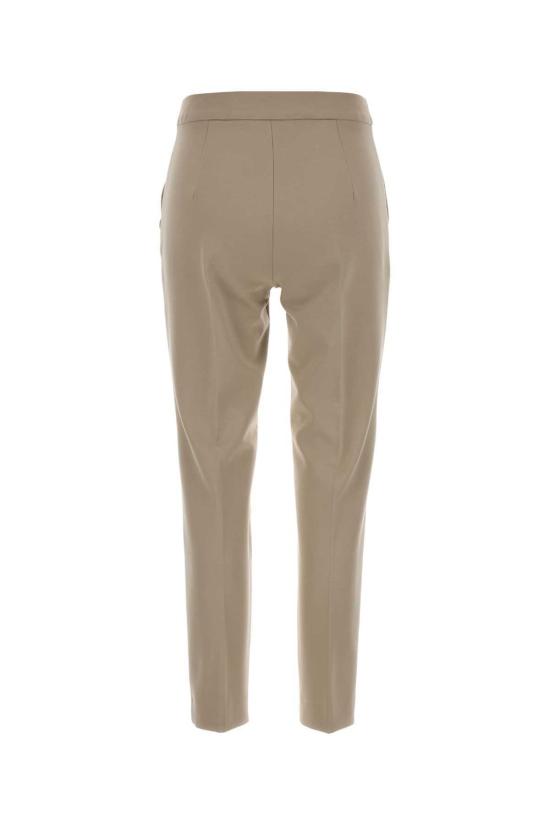  막스마라 스트레이트 팬츠 Max Mara Pegno 스트레치 비스코스 블렌드  Sabbia - MAX MARA