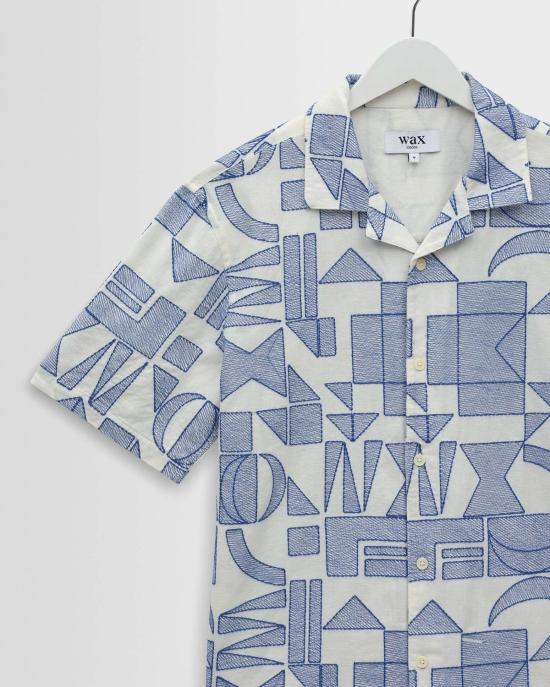  왁스 런던 반팔 셔츠 디드콧 셔츠 - WAX LONDON