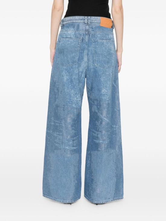  디젤 데님 팬츠 데님 코튼 진 클리어 블루 - DIESEL